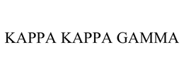 KAPPA KAPPA GAMMA FRATERNITY