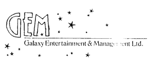 GEM GALAXY ENTERTAINMENT & MANAGEMENT LTD.