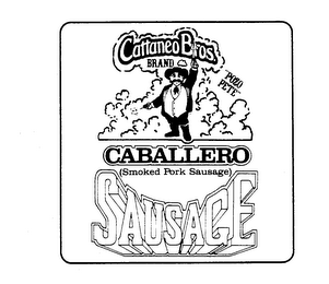 CATTANEO BROS. BRAND "POZO PETE" CABALLERO (SMOKED PORK SAUSAGE) SAUSAGE