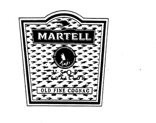 MARTELL V-S-O-P MEDALLION OLD FINE COGNAC