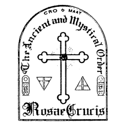 THE ANCIENT AND MYSTICAL ORDER CRO MAAT ROSAE CRUCIS