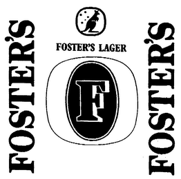 FOSTER'S FOSTER'S LAGER F FOSTER'S