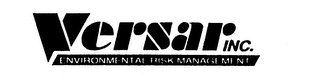 VERSAR INC. ENVIRONMENTAL RISK MANAGEMENT