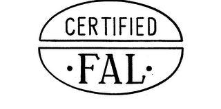 CERTIFIED FAL