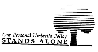 OUR PERSONAL UMBRELLA POLICY STANDS ALONE