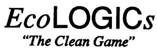 ECOLOGICS "THE CLEAN GAME"