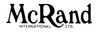 MCRAND INTERNATIONAL LTD.