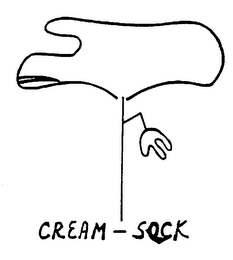 CREAM-SOCK