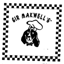 SIR MAXWELL'S