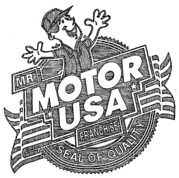 MR. MOTOR USA FRANCHISE SEAL OF QUALITY