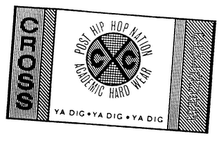 CROSS YA DIG YA DIG YA DIG COLOURS CXC