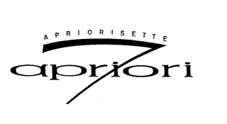 APRIORISETTE APRIORI