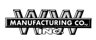 WW MANUFACTURING CO., INC.