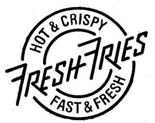 HOT & CRISPY FRESH FRIES FAST & FRESH