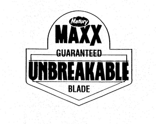 MALLORY MAXX GUARANTEED UNBREAKABLE BLADE