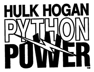 HULK HOGAN PYTHON POWER