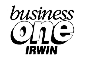 BUSINESS ONE IRWIN