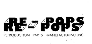 RE POPS REPRODUCTION PARTS MANUFACTURING INC