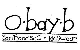 O BAY B SAN FRANCISCO KIDSWEAR