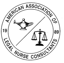 AMERICAN ASSOCIATION OF LEGAL NURSE CONSULTANTS 1989