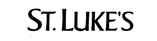 ST. LUKE'S