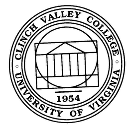 CLINCH VALLEY COLLEGE UNIVERSITY OF VIRGINIA 1954