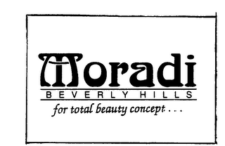 MORADI BEVERLY HILLS FOR TOTAL BEAUTY CONCEPT...