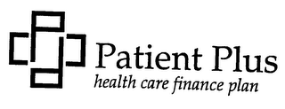 PATIENT PLUS HEALTH CARE FINANCE PLAN