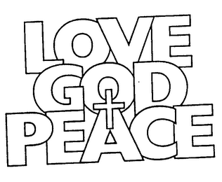 LOVE GOD + PEACE