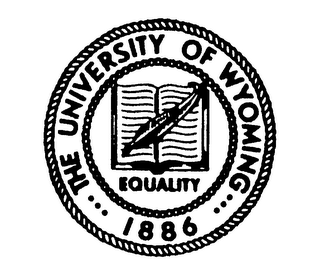 THE UNIVERSITY OF WYOMING EQUALITY 1886