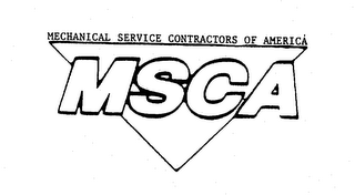 MECHANICAL SERVICE CONTRACTORS OF AMERICA MSCA