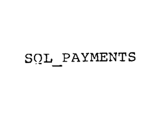 SQL_PAYMENTS