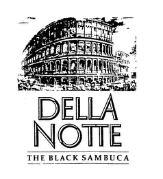 DELLA NOTTE THE BLACK SAMBUCA