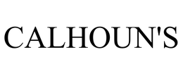 CALHOUN'S