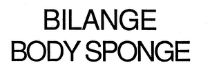 BILANGE BODY SPONGE