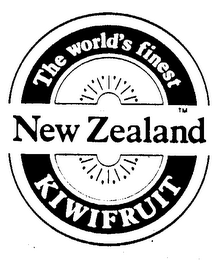 THE WORLD'S FINEST NEW ZEALAND KIWIFRUIT