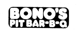 BONO'S PIT BAR-B-Q