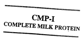 CMP-1 COMPLETE MILK PROTEIN