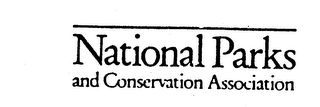 NATIONAL PARKS AND CONSERVATION ASSOCIATION