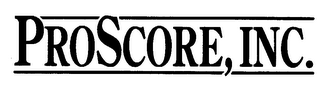 PROSCORE, INC.