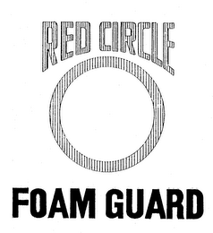 RED CIRCLE FOAM GUARD