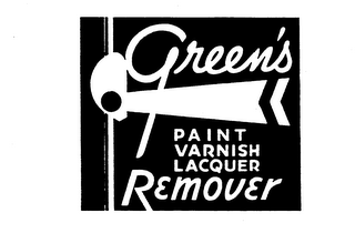 GREEN'S PAINT VARNISH LACQUER REMOVER