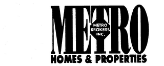 METRO HOMES & PROPERTIES METRO BROKERS INC.