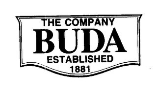 THE COMPANY BUDA ESTABLISHED 1881