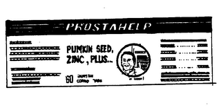 PROSTAHELP PUMKIN SEED, ZINC, PLUS...