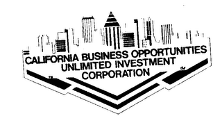 CALIFORNIA BUSINESS OPPORTUNITIES UNLIMITED INVESTMENT CORPORATION