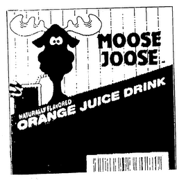 MOOSE JOOSE NATURALLY FLAVORED ORANGE JUICE DRINK