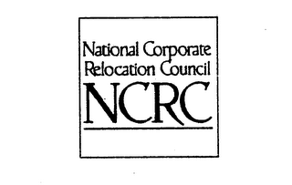 NATIONAL CORPORATE RELOCATION COUNCIL NCRC