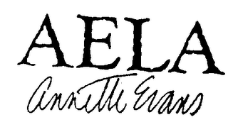 AELA ANNETTE EVANS