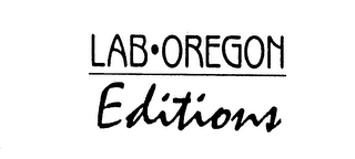 LAB OREGON EDITIONS